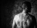 Franck Rondot Photographe   058   pierro  pierrot  portrait  tatoo  tatouage  vachette